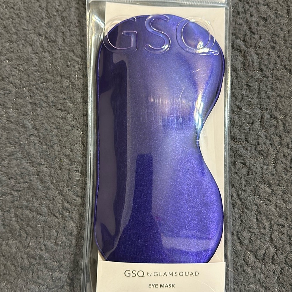 GSQ by glam squad sleep eye mask purple